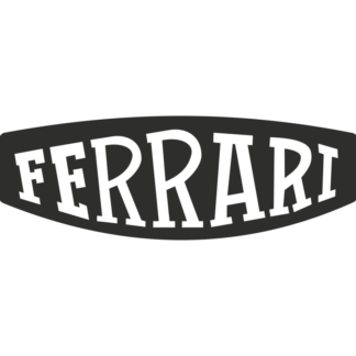 Sticker Autocollant  ferrari déformé Auto AU87291