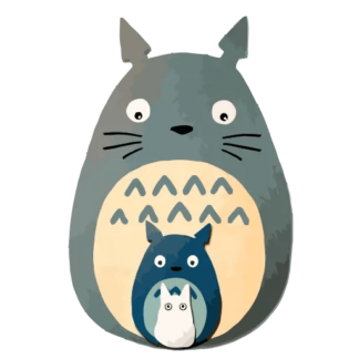 Sticker Autocollant totoro imprimé IMP87298