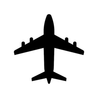 Sticker Autocollant avion Auto AT87295