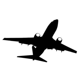 Sticker Autocollant avion Auto AT87297