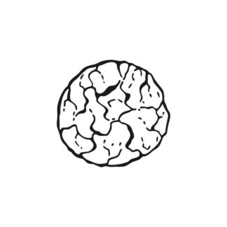 Sticker Autocollant cookies gateau nourriture NF18748