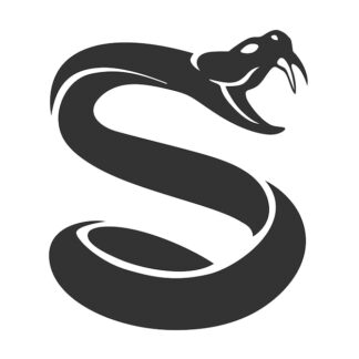 Sticker Autocollant serpent crotale jungle SCF18732