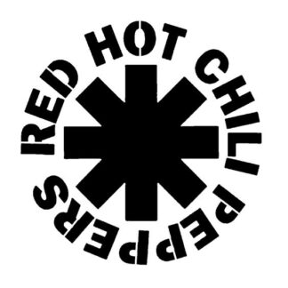 Sticker Autocollant red hot chili pepers musique brand  BRD21028