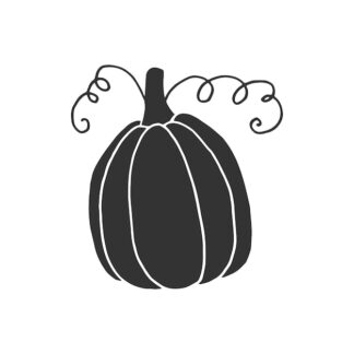 Sticker Autocollant citrouille légume halloween nourriture NFFL18747