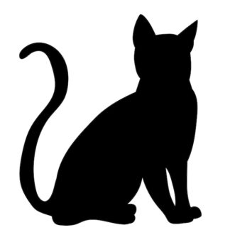Sticker Autocollant chat animaux  ANI18756