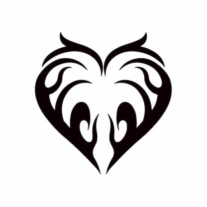 Sticker Autocollant coeur tribal love  LOV54487