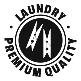 Sticker Autocollant premium quality buanderie  BU200675