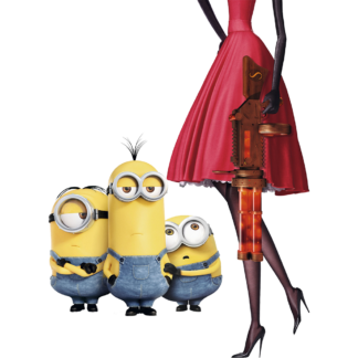 Sticker Autocollant  minion imprimé IMP20231429