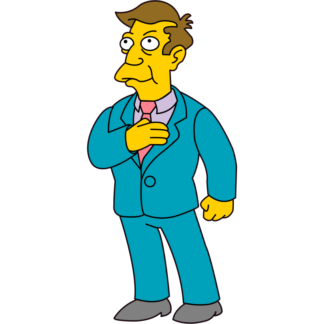 Sticker Autocollant simpsons imprimé IMP20231328