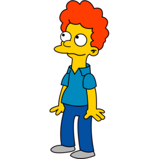 Sticker Autocollant simpsons imprimé IMP20231330