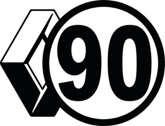 Sticker Autocollant  renault 90 camion disque limitation  DLC547900