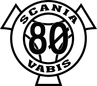 Sticker Autocollant  scania vabis 80 camion disque limitation  DLC547924