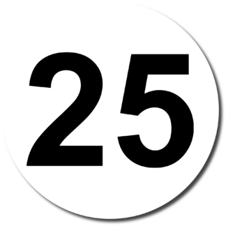 Sticker Autocollant 25 camion disque limitation  DLC547928