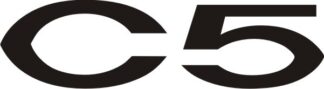 Sticker Autocollant c5 citroen voiture auto  CIT157863