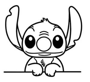 Sticker autocollant Stitch s12
