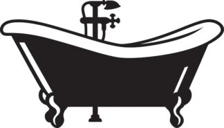 Sticker Autocollant baignoire douche  SDB15568