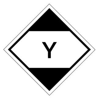 Sticker Autocollant transport de matières dangereuse camion  CAS15571