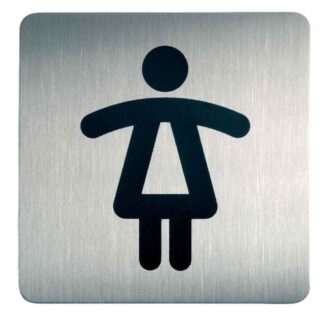 Sticker Autocollant wc femmes signalétique   SIG552