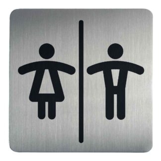 Sticker Autocollant wc signalétique   SIG551