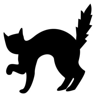 Sticker Autocollant chat animaux  AN2438