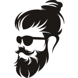 Sticker Autocollant barbier metier  BB38