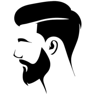 Sticker Autocollant barbier metier  BB35