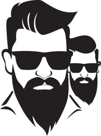 Sticker Autocollant barbier metier  BB22