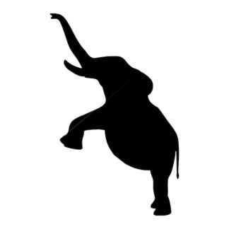 Sticker Autocollant elephant animaux  AN2449