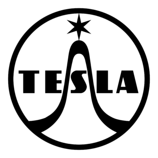 Sticker Autocollant tesla motors voiture auto  MT126