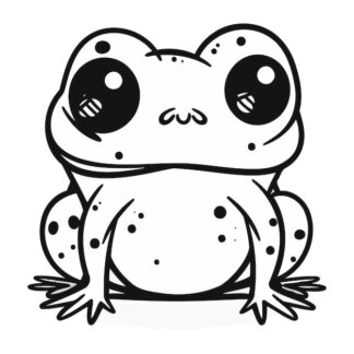 Sticker Autocollant grenouille animaux  G77