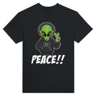T-shirt unisexe ras du cou alien
