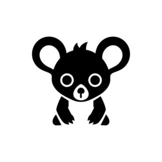 Sticker Autocollant koala animaux  VK63
