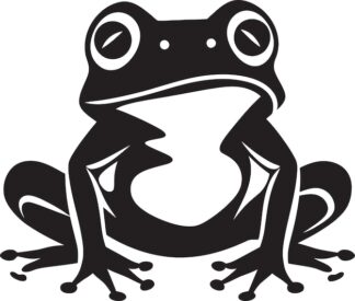 Sticker Autocollant grenouille animaux  G74