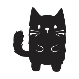 Sticker Autocollant chat animaux  ANX62
