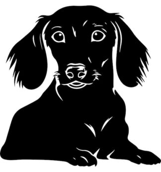 Sticker Autocollant chien animaux  ANX74