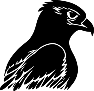 Sticker Autocollant oiseau aigle animaux  ANI2107
