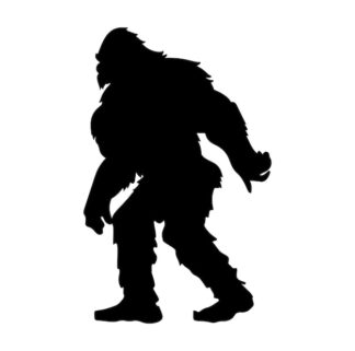 Sticker Autocollant yeti animal bigfoot montagne  MY2122