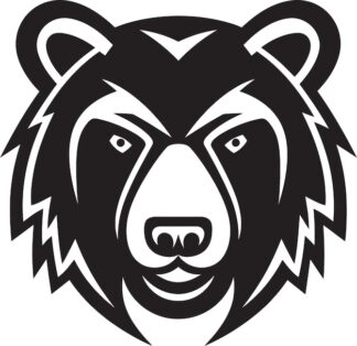 Sticker Autocollant ours animaux  ANI918