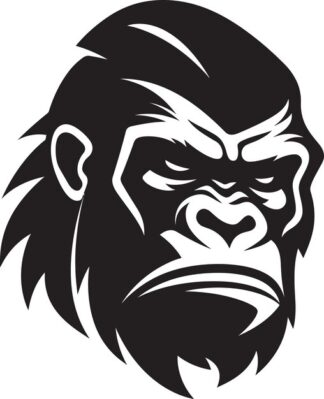 Sticker Autocollant singe animaux  ANI916