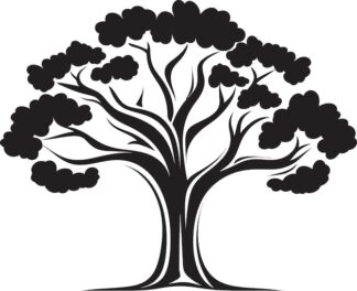 Sticker Autocollant arbre fleur  FL921