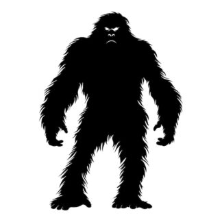 Sticker Autocollant yeti animal bigfoot montagne  MY2119