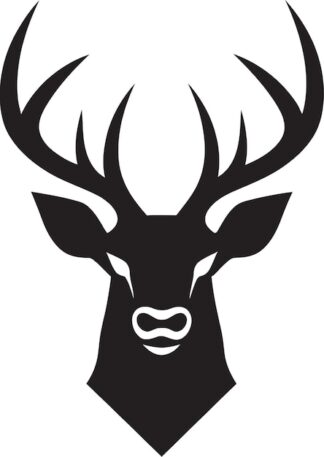 Sticker Autocollant cerf chasse animaux  ANI926