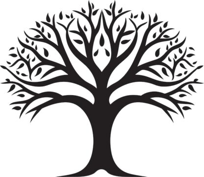 Sticker Autocollant arbre fleur  FL913