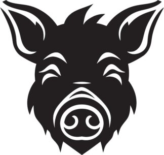 Sticker Autocollant cochon animaux  ANI116