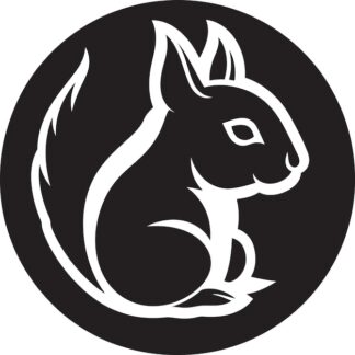 Sticker Autocollant ecureuil animaux  ANI138