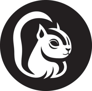 Sticker Autocollant ecureuil animaux  ANI139