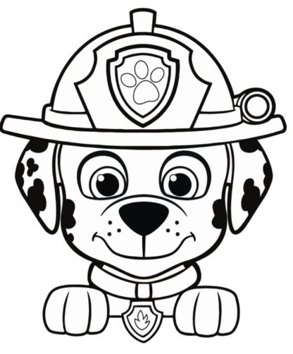 Sticker Autocollant pat patrouille marshall hero  PAT24