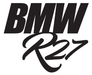 Sticker Autocollant bmw r27 moto  MT45 Sticker Autocollant bmw r27 moto  MT45