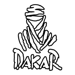 Sticker Autocollant touareg dakar 4X4  4X427