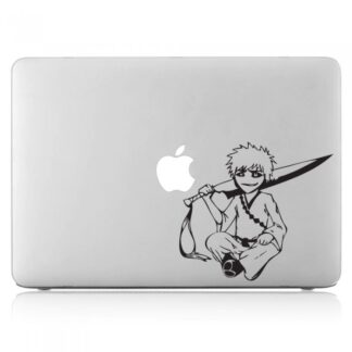 Sticker Autocollant bleach macbook  MB0974